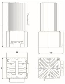 SIEM Kompakt-Heizgebläse HGL  8MR2122-8B 