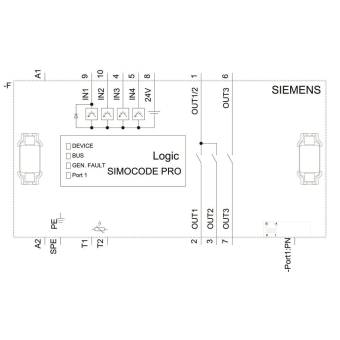 Siemens Grundgerät       3UF7011-1AB00-2 