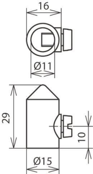 DEHN Fangspitze für               110000 