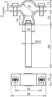 Dehn 253289 LH  LH ZS 20 23 DS10 L75 V2A 
