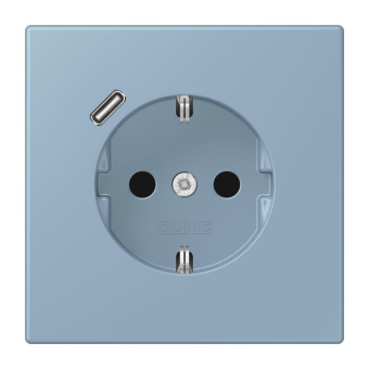 Jung SCHUKO-Steckd.m.USB   LC1520-18C213 