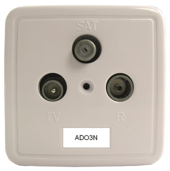 Televes Stichleitungsdose 3-fach   ADO3N 