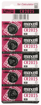 Maxell Knopfzelle                CR2025 