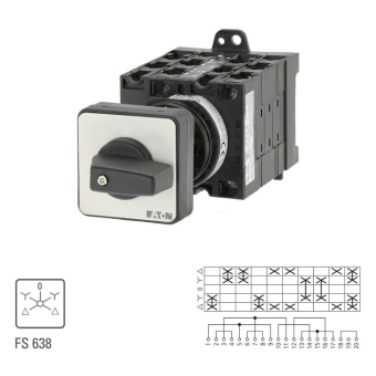 EATON T3-5-15876/Z Wende-Stern-   019149 