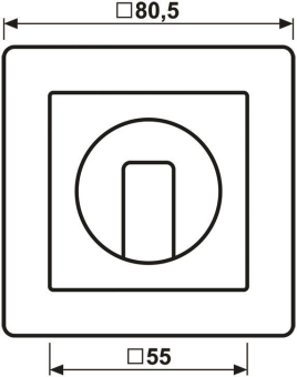 JG Abdeckung f. Drehschalter    AS1541WW 