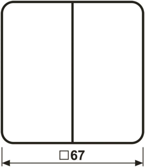 JG Wippe Jalousie               CD595PWW 