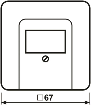 JG CD 500 FM-Abdeckung TAE      CD569TGB 