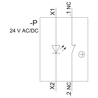 Siemens 3SU11020AB201CA0 Drucktaster 