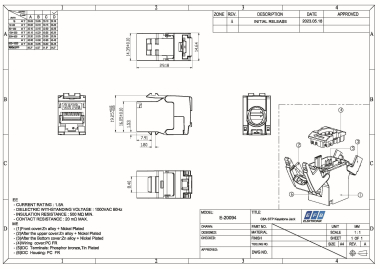 EFB RJ45 Keystone Slimline/      E-20094 