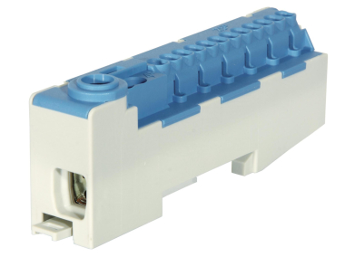 Pollmann Nulleiterklemme blau N 14-S 