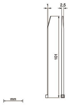 Unex Kabelbinder 2,5x101mm        2221DT 