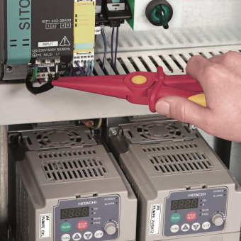 Knipex Kunststoff-Flachrundzange 220mm 