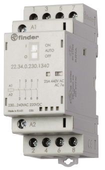 Finder Schütz 230VAC/DC 22.34.0.230.1340 
