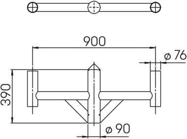 ALBE Aufsatz 2-fach für           661009 