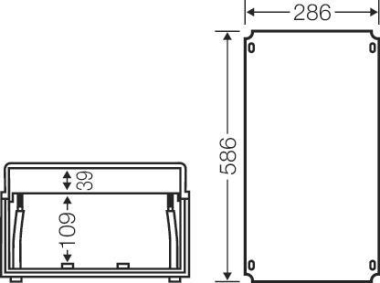 HENS Einbauplatte für             MIEP04 