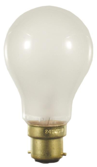 SUH Glühlampe 75W Ba22d 230V matt  40658 