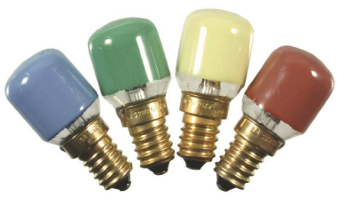 S&H Birnenformlampe 26x57mm E14    40147 