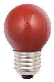 SUH Tropfenlampe 15W E27 rot       40270 