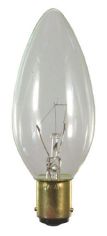 SUH Kerzenlampe 60W BA15d klar     40825 