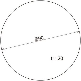 Dehn 478098 SSP D90 H20      SSP D90 H20 