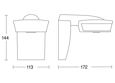 Steinel Bewegungsmelder       sensIQ KNX 