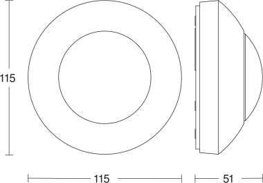 Steinel Deckenbewegungsmelder ws  006556 