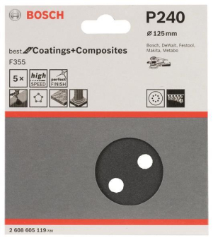 Bosch 5Schleifblatt F355      2608605119 