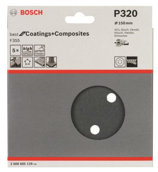 Bosch 5Schleifblatt F355      2608605129 