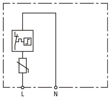 Dehn Überspannungsableiter DCOR L 1P 275 