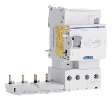Hager Fehlerstrom Block 4polig    BD440N 