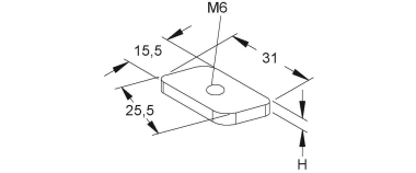 NIED Gleitmuttern                 GSM406 