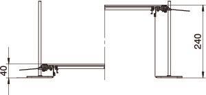 OBO OKA-G40040240D9 Kanaleinheit 