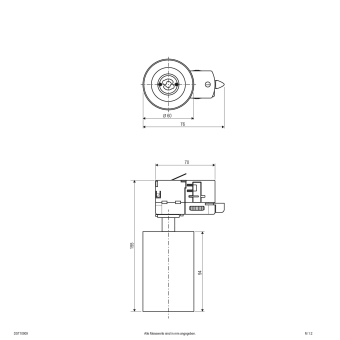 EVN Schienenstrahler -schwarz   DST10909 
