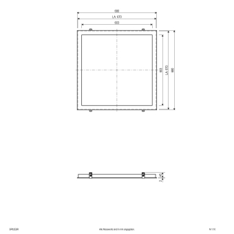EVN Einbaurahmen für             BP62EBR 