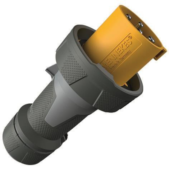 Mennekes 125A4P 4H110V Stecker     13217 