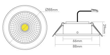 Nobile LED Downlight 5068 ECO 1856756130 
