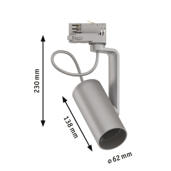 Paulmann ProRail3 Spot Apol II     95409 