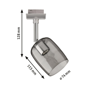 Paulmann URail Sys.Spot Blossom    95339 
