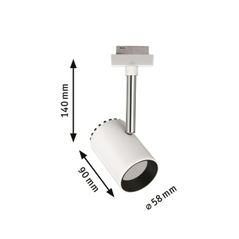 PAULM URail System Spot Shine 1x5W 95283 