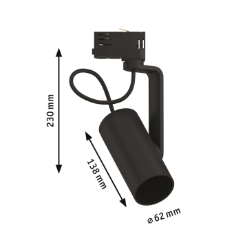 Paulmann ProRail3 Spot Apol II     95411 