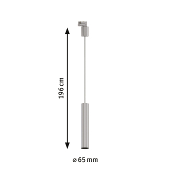 Paulmann ProRail3 max1x10W Silve   95397 