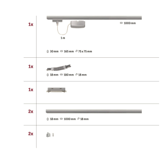 PAULM URail System Light&Easy      95016 