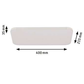 Paulmann URail Panel Campo 1x17W   95370 