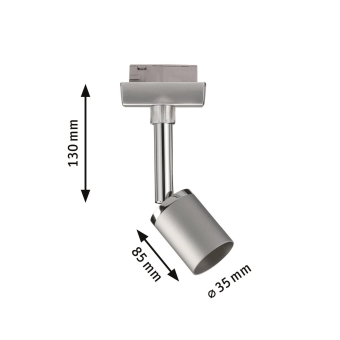 PAULM URail LED-Strahler alu matt  95331 
