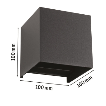 Paulmann Outd 230V Wand Cybo ZB    94847 