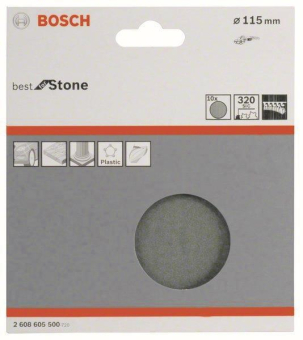 Bosch 10Schleifblatt Papier   2608605500 