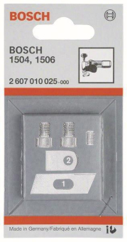 Bosch Messer-Set für Blech-   2607010025 