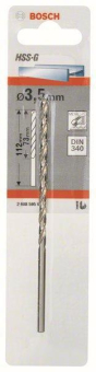 Bosch 1Metallbohrer HSS-G DIN 2608595678 