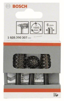 Bosch Freihandfräser-Set 3tlg 1609200307 