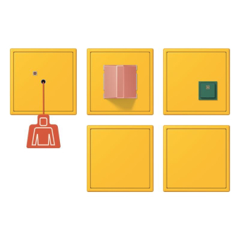 Jung Notrufset m.USV   NRS LC 0834-2 263 